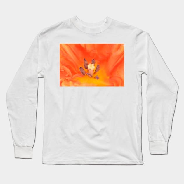 Tulipa  &#39;Monarch Parrot&#39;  Tulip  Parrot Group Long Sleeve T-Shirt by chrisburrows